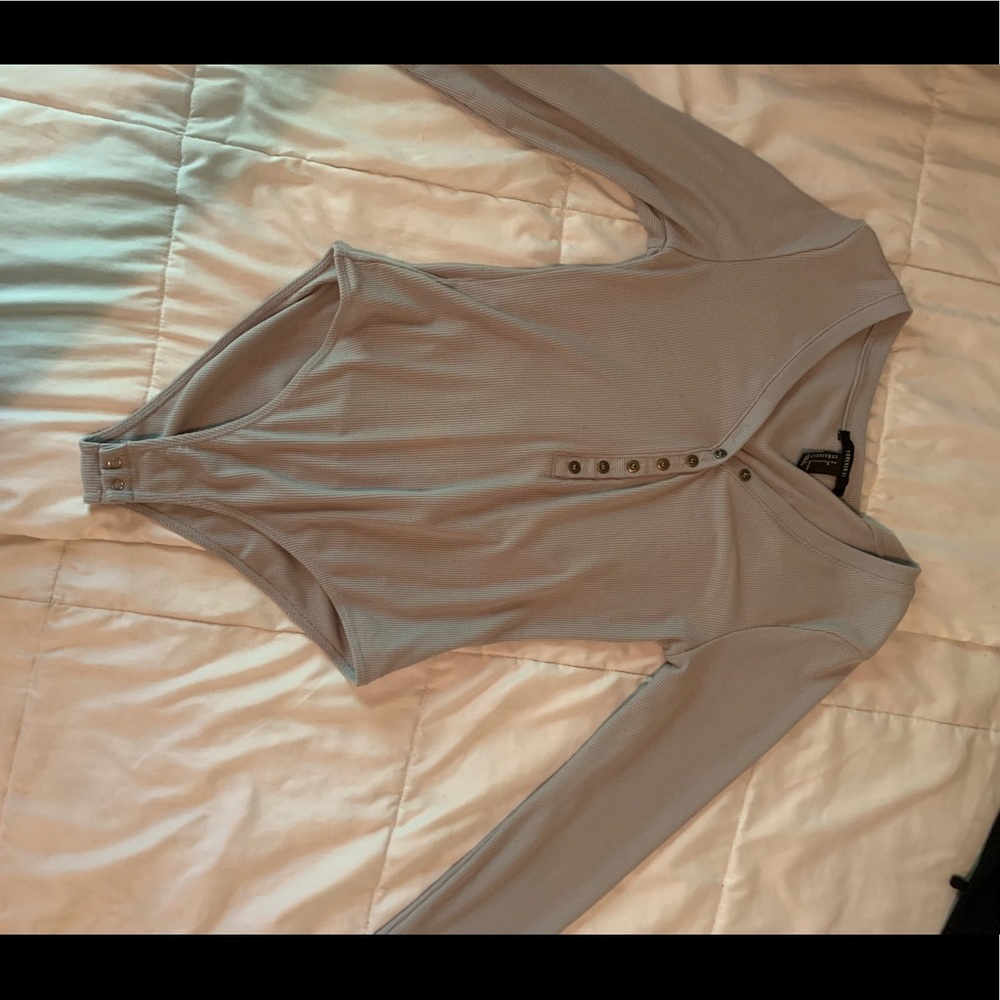 Long sleeve body suit